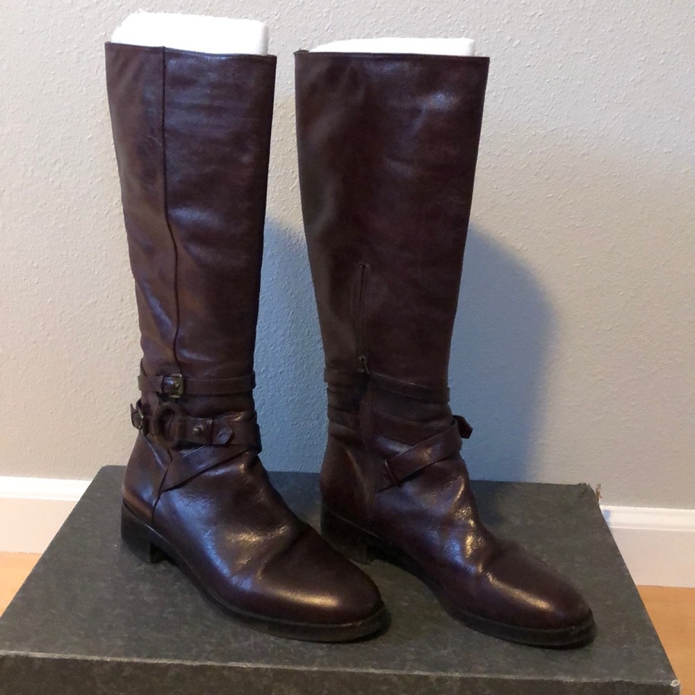 Via Spiga Chocolate Brown Boots